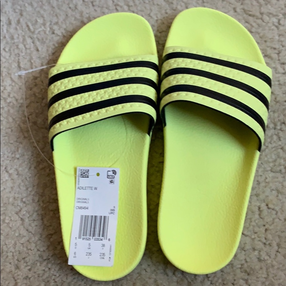 NWT adidas slide sandals for J.Crew size US 6